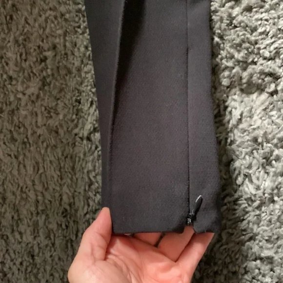 L.A.M.B. Stretch Dress Pants | Seam Detail Down Front Leg | Reverse Tuxedo - Picture 7 of 12